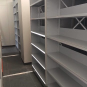 Умный стеллаж серии «Актив» становится еще «умнее» с функцией подсветки полок!